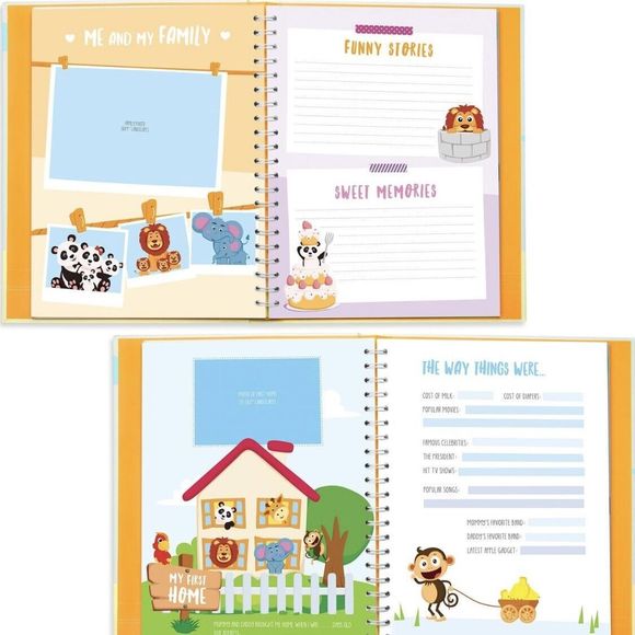 Amazing Story Of Me Baby Memory Book. Keepsake Journal Scrapbook Photo Album New - Picture 7 of 9